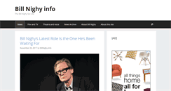 Desktop Screenshot of billnighy.info