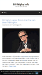 Mobile Screenshot of billnighy.info